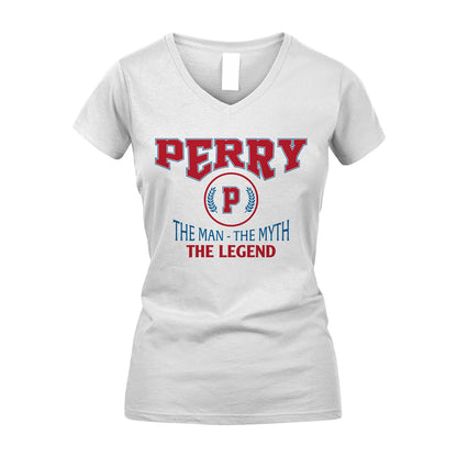 The Man The Myth The Legend Jet Style Shirt PERRY M1-9