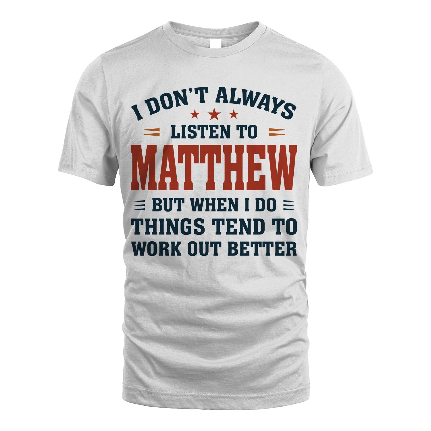 I Don't Always Listen To... MATTHEW M1-2