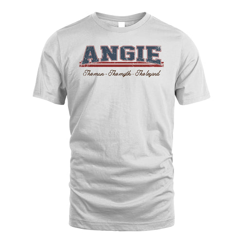 The Man The Myth The Legend Vintage Shirt ANGIE M1-6