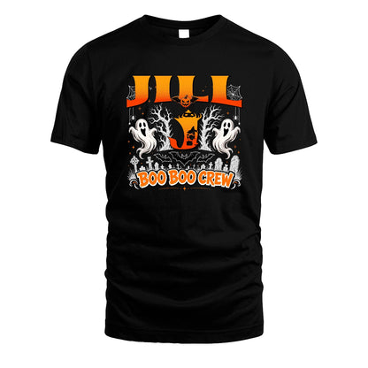 Boo Boo Crew Halloween Custom Name Shirt JILL M1-28