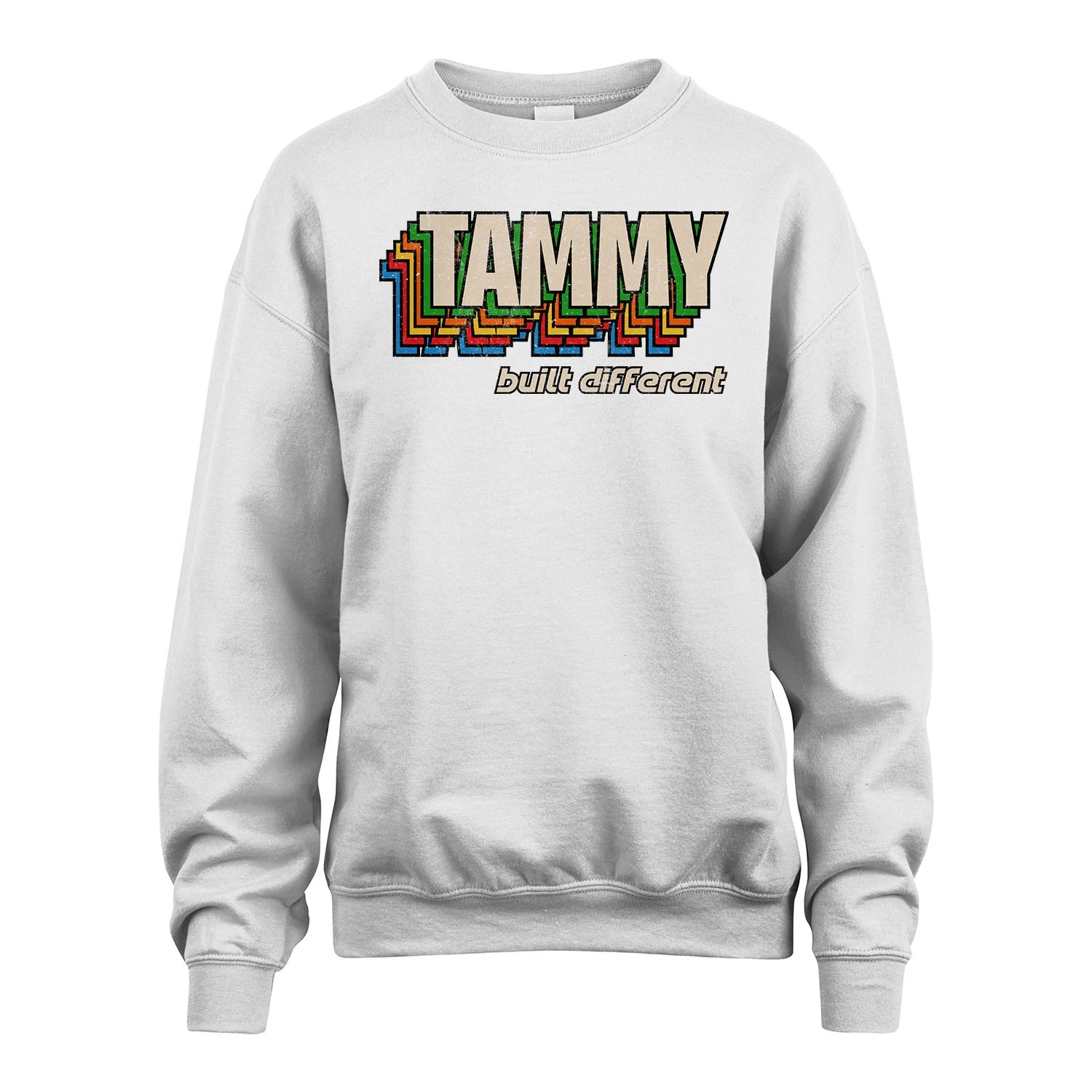 Your Name Built Different Retro Shirt TAMMY M1-26