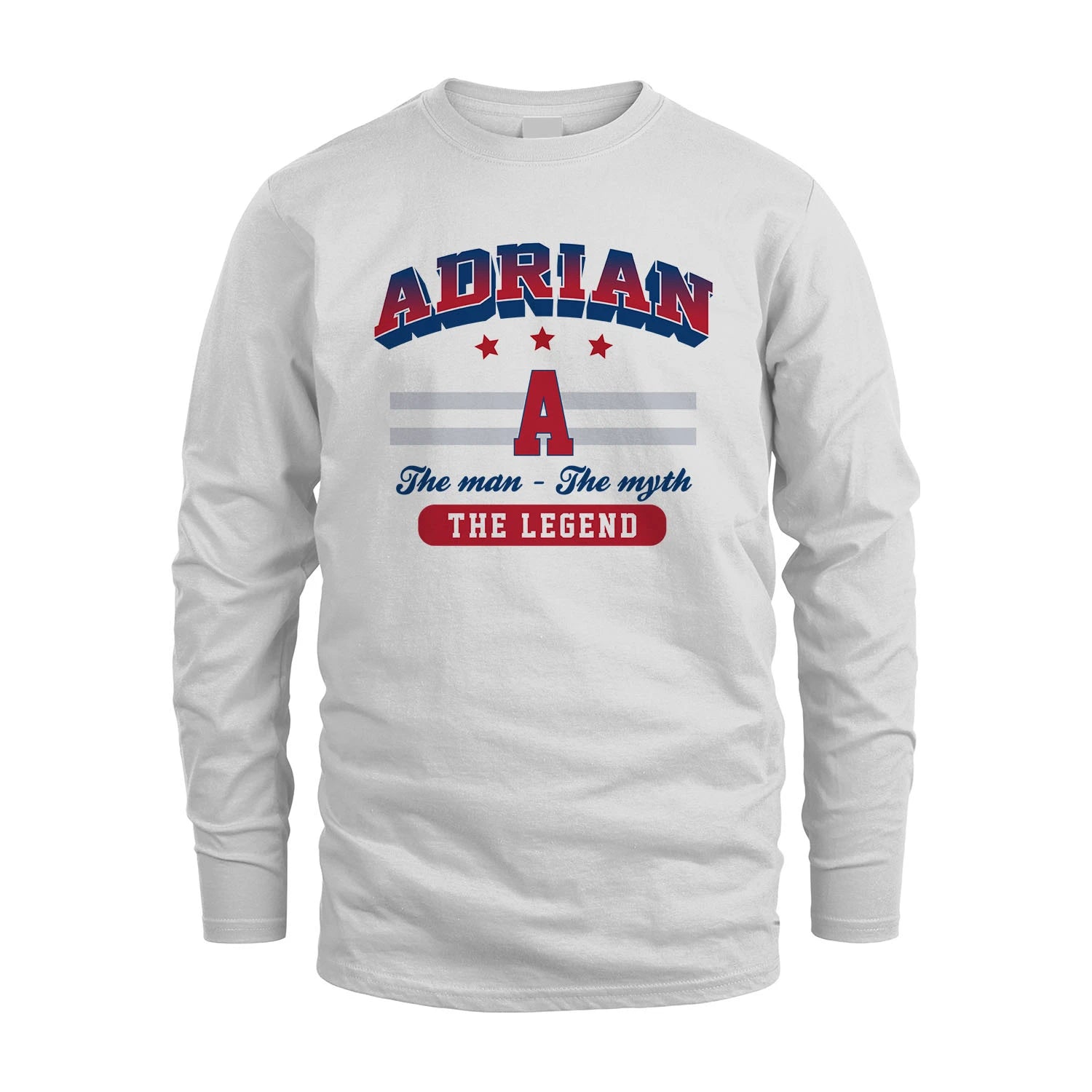 The Man The Myth The Legend With Your Name Shirt ADRIAN M1-35