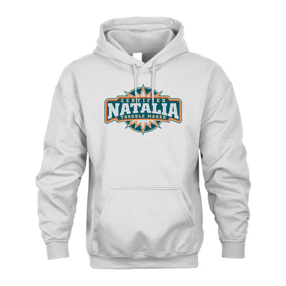 Certified Your Name Trouble Maker Shirt NATALIA M1-36