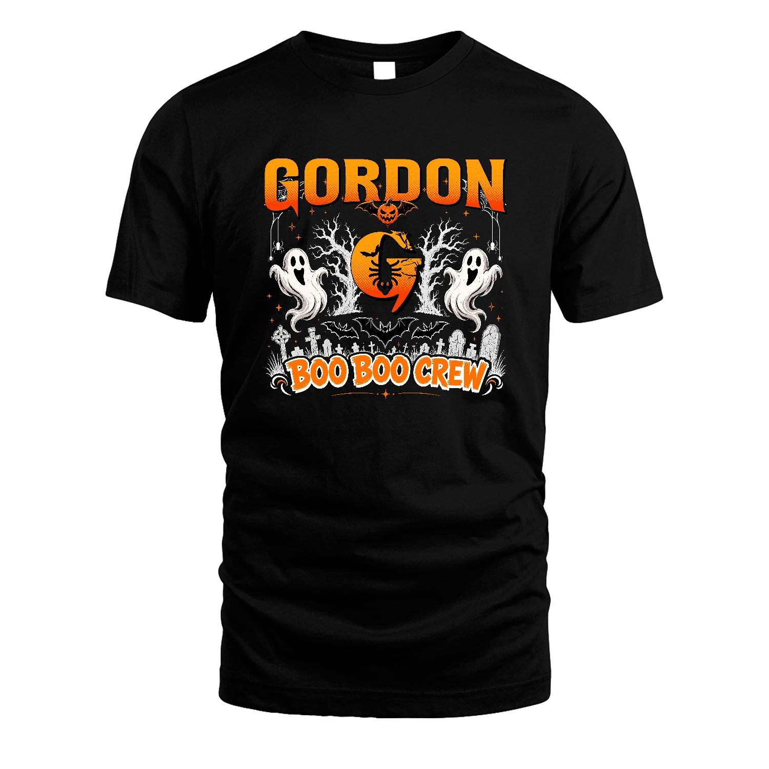 Boo Boo Crew Halloween Custom Name Shirt GORDON M1-28