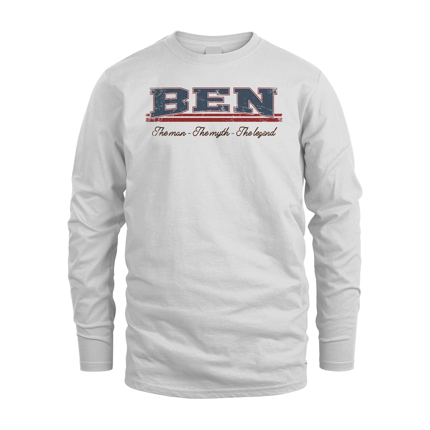 The Man The Myth The Legend Vintage Shirt BEN M1-6