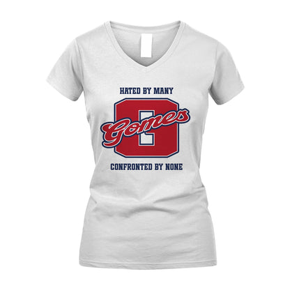 Hated By Many Confronted By None Personalized Name Shirt GOMES M1-8