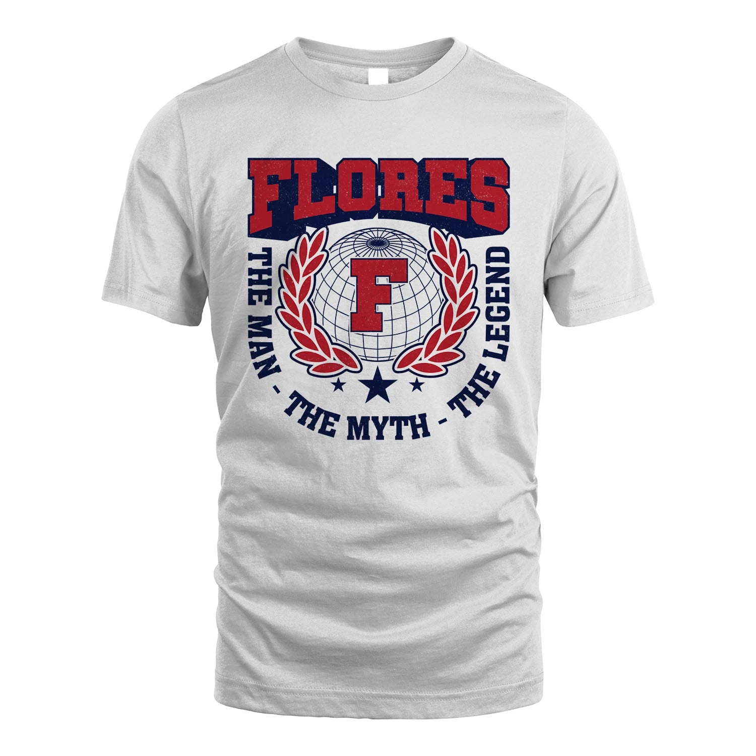 The Man The Myth The Legend Logo Shirt FLORES M1-30