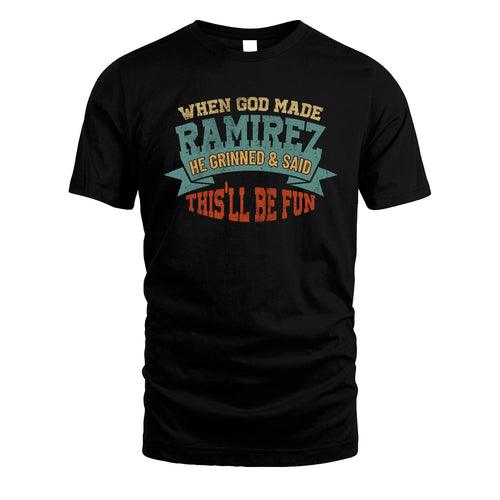 The Man The Myth The Legend Sporty Shirt RAMIREZ M1-15
