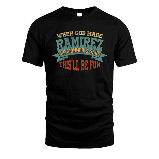 The Man The Myth The Legend Sporty Shirt RAMIREZ M1-15