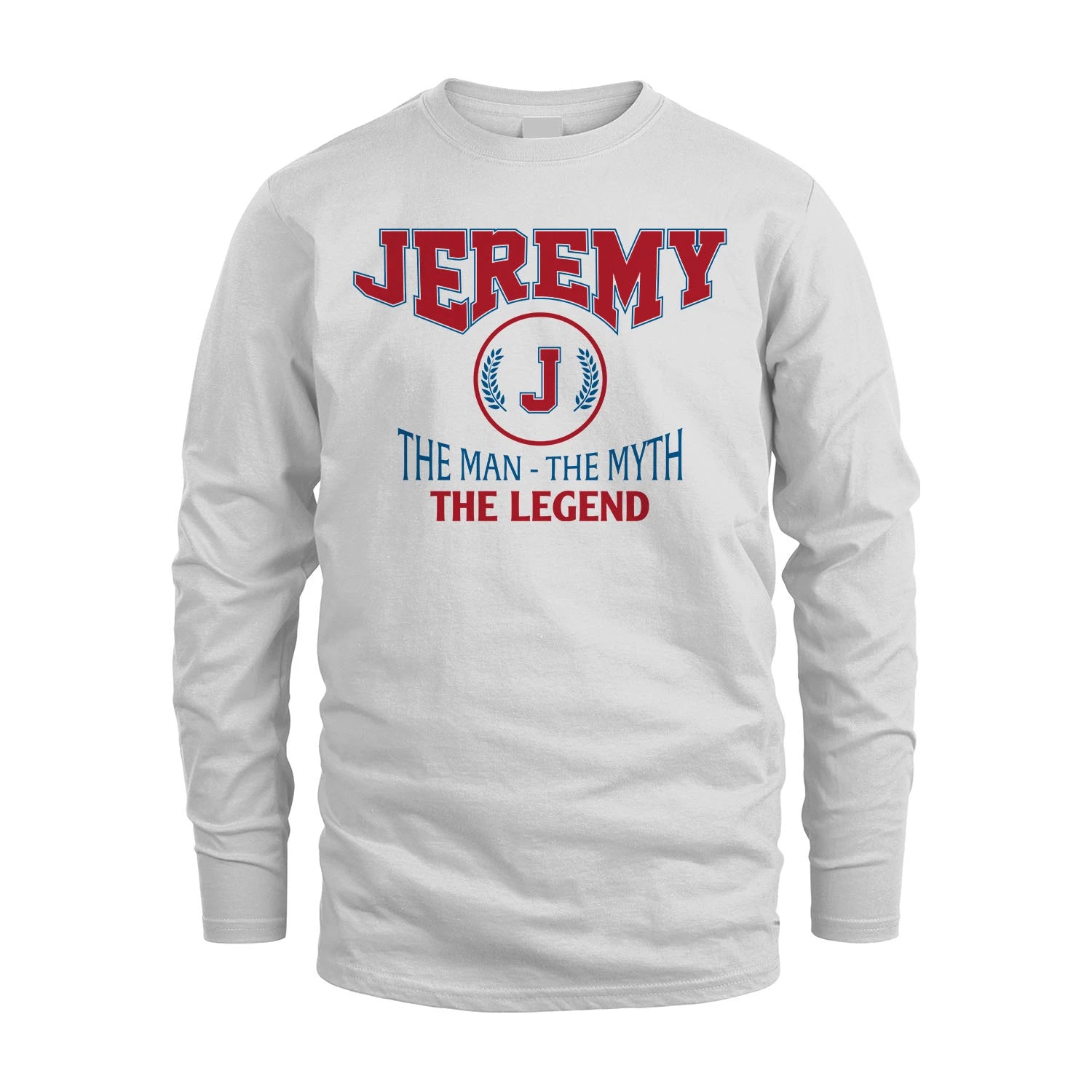The Man The Myth The Legend Jet Style Shirt JEREMY M1-9