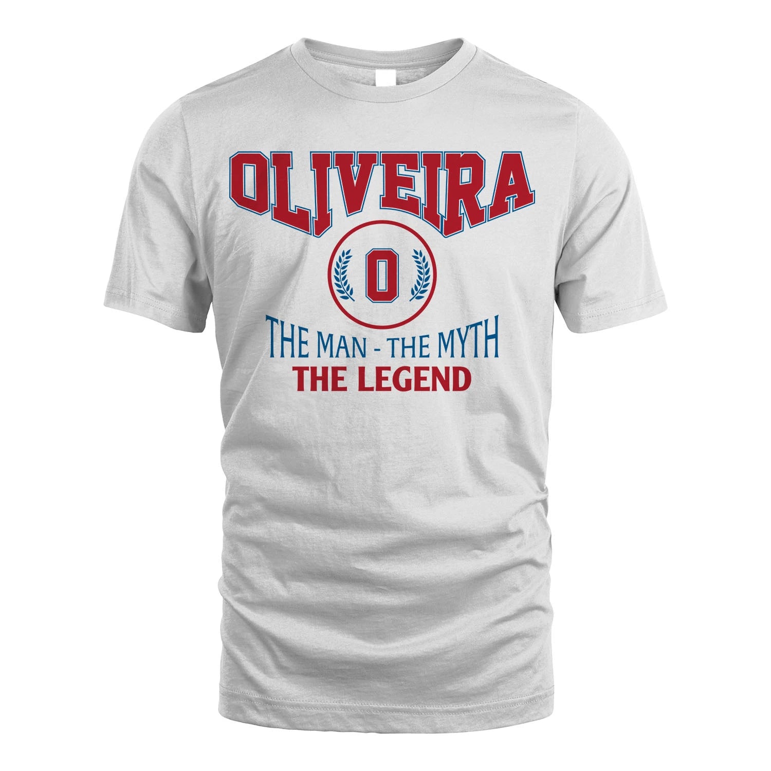 The Man The Myth The Legend Jet Style Shirt OLIVEIRA M1-9