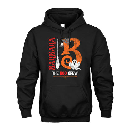 The Boo Crew Halloween With Your Name Shirt BARBARA M1-23