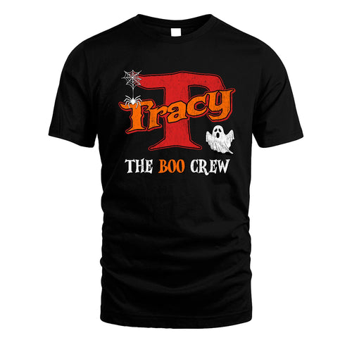 The Boo Crew Halloween Custom Name Shirt TRACY M1-22