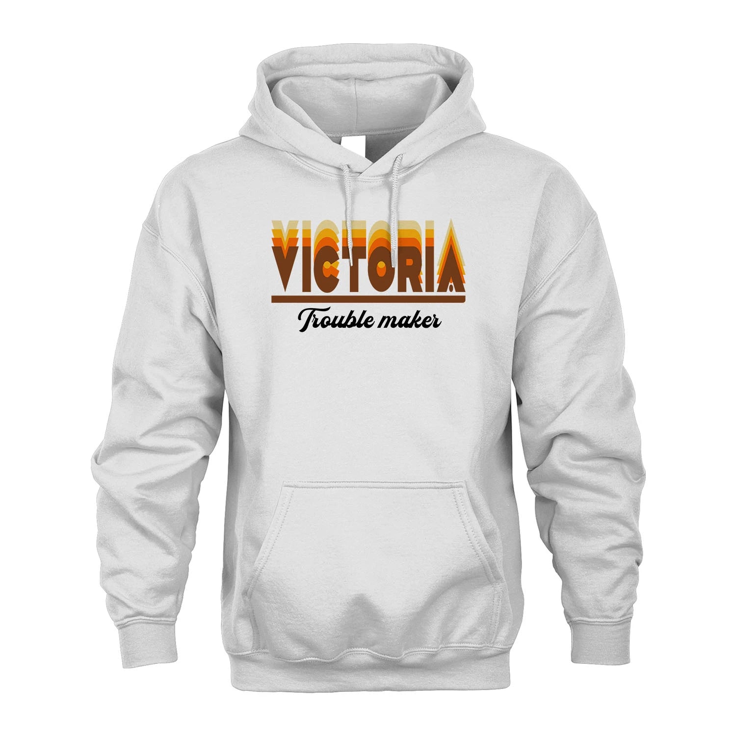 Your Name Trouble Maker Funny Shirt VICTORIA M1-34