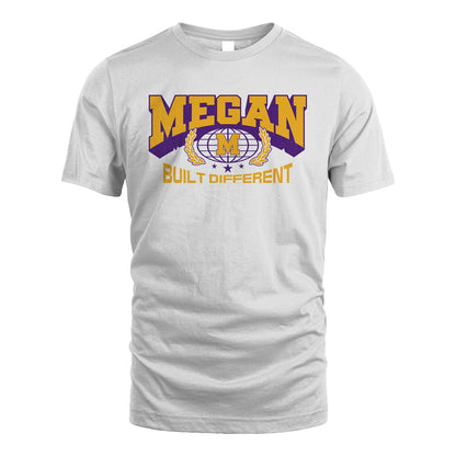 Your Name Built Different Sporty Shirt MEGAN M1-32