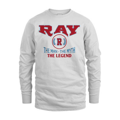 The Man The Myth The Legend Jet Style Shirt RAY M1-9