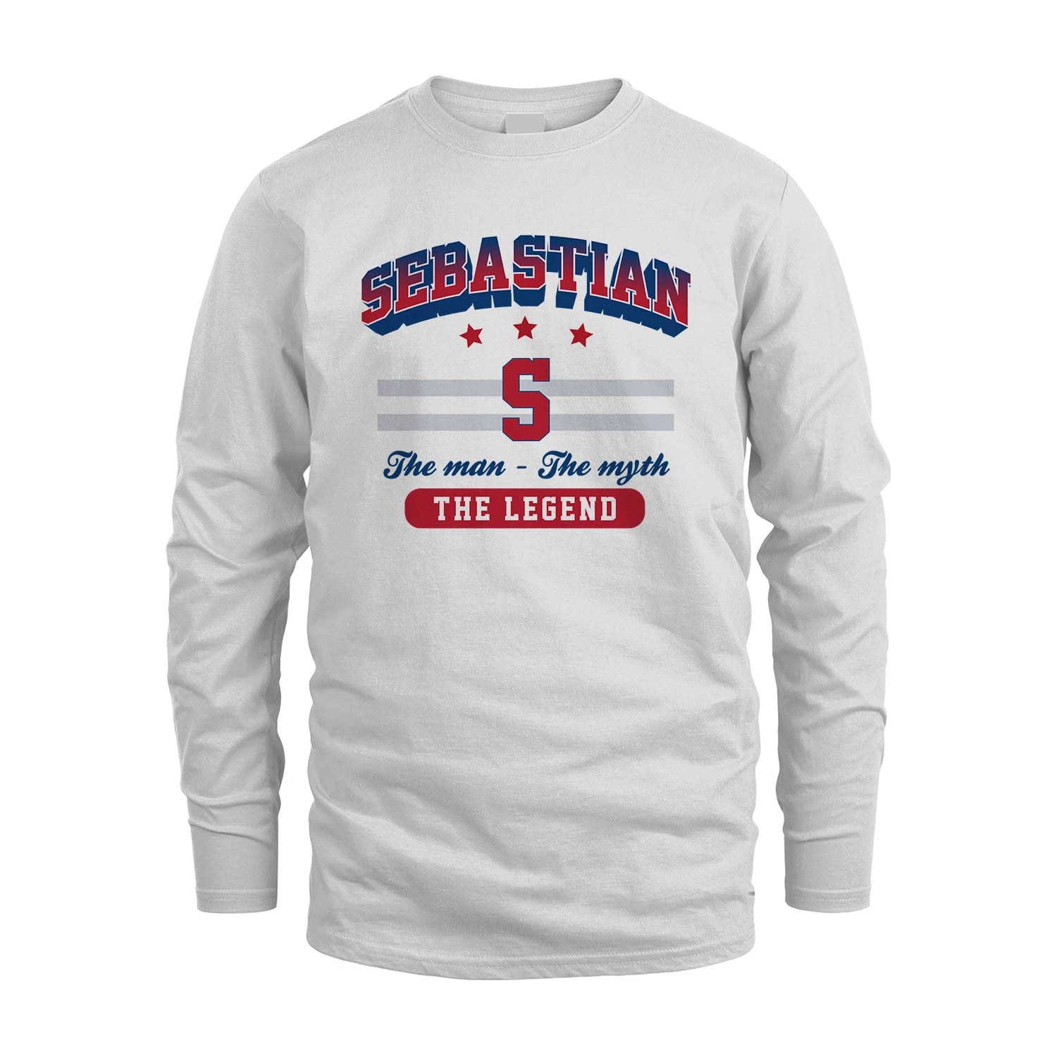The Man The Myth The Legend With Your Name Shirt SEBASTIAN M1-35