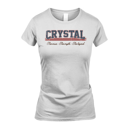 The Man The Myth The Legend Vintage Shirt CRYSTAL M1-6