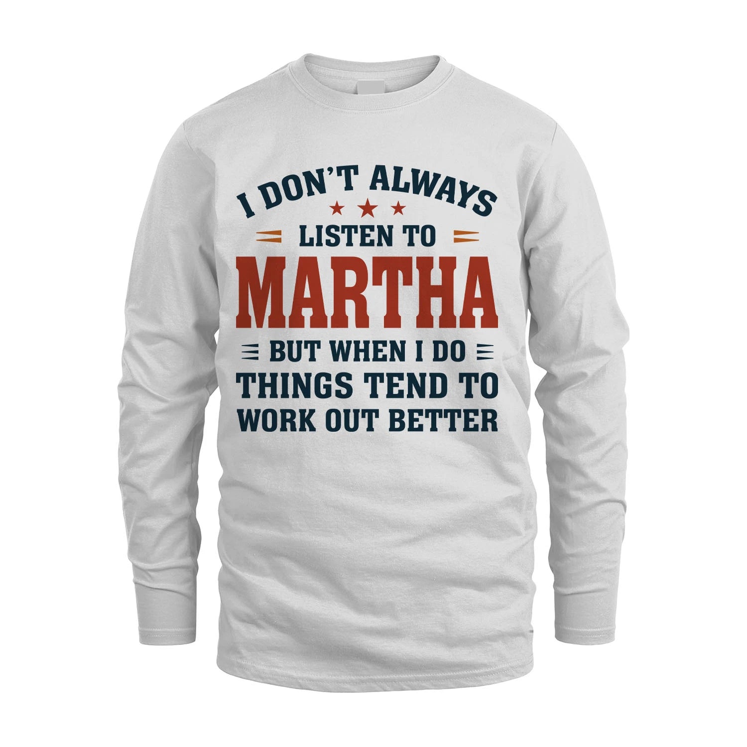 I Don't Always Listen To... MARTHA M1-2