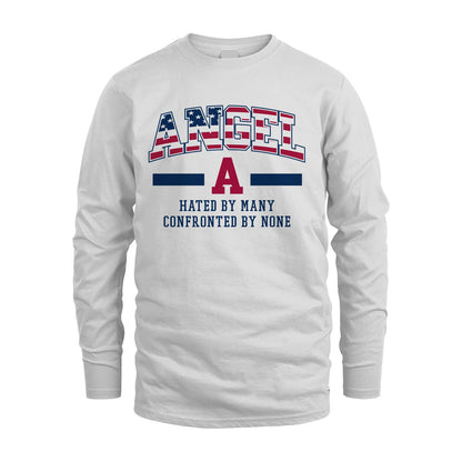 Hated By Many Confronted By None America Shirt ANGEL M1-10