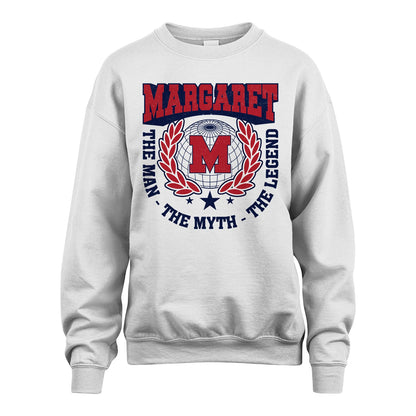 The Man The Myth The Legend Logo Shirt MARGARET M1-30