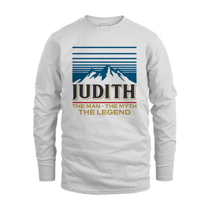 The Man The Myth The Legend Vintage Mountain Shirt JUDITH M1-19