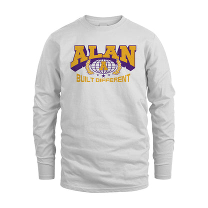 Your Name Built Different Sporty Shirt ALAN M1-32