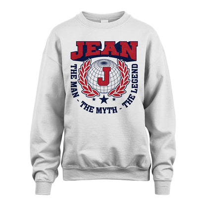 The Man The Myth The Legend Logo Shirt JEAN M1-30