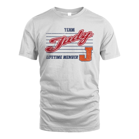 Team Your Name Lifetime Member Vintage Shirt JUDY M1-24