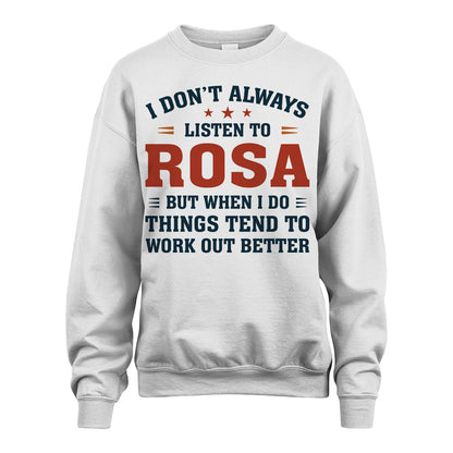 I Don't Always Listen To... ROSA M1-2