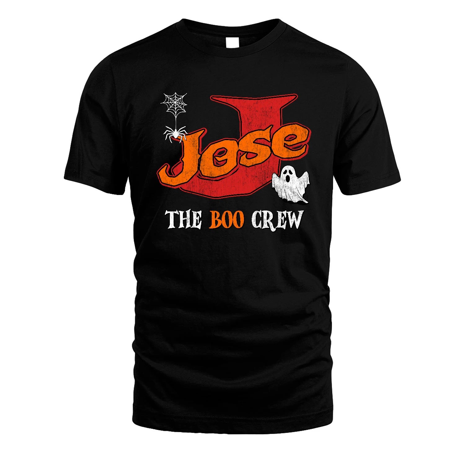The Boo Crew Halloween Custom Name Shirt JOSE M1-22