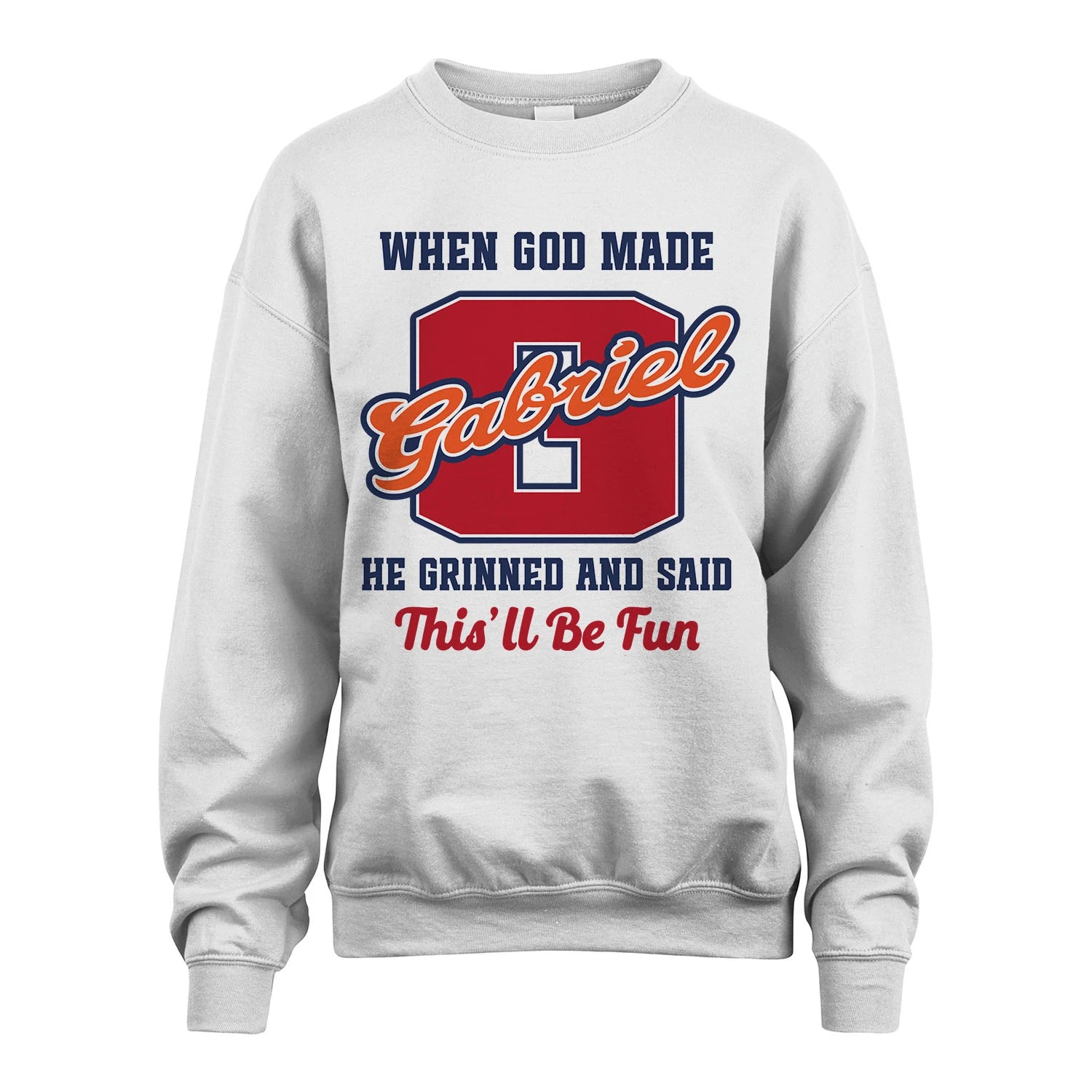 God Made Your Name Custom Shirt GABRIEL M1-16