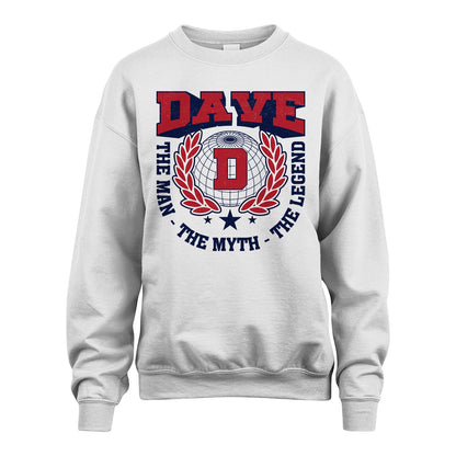 The Man The Myth The Legend Logo Shirt DAVE M1-30