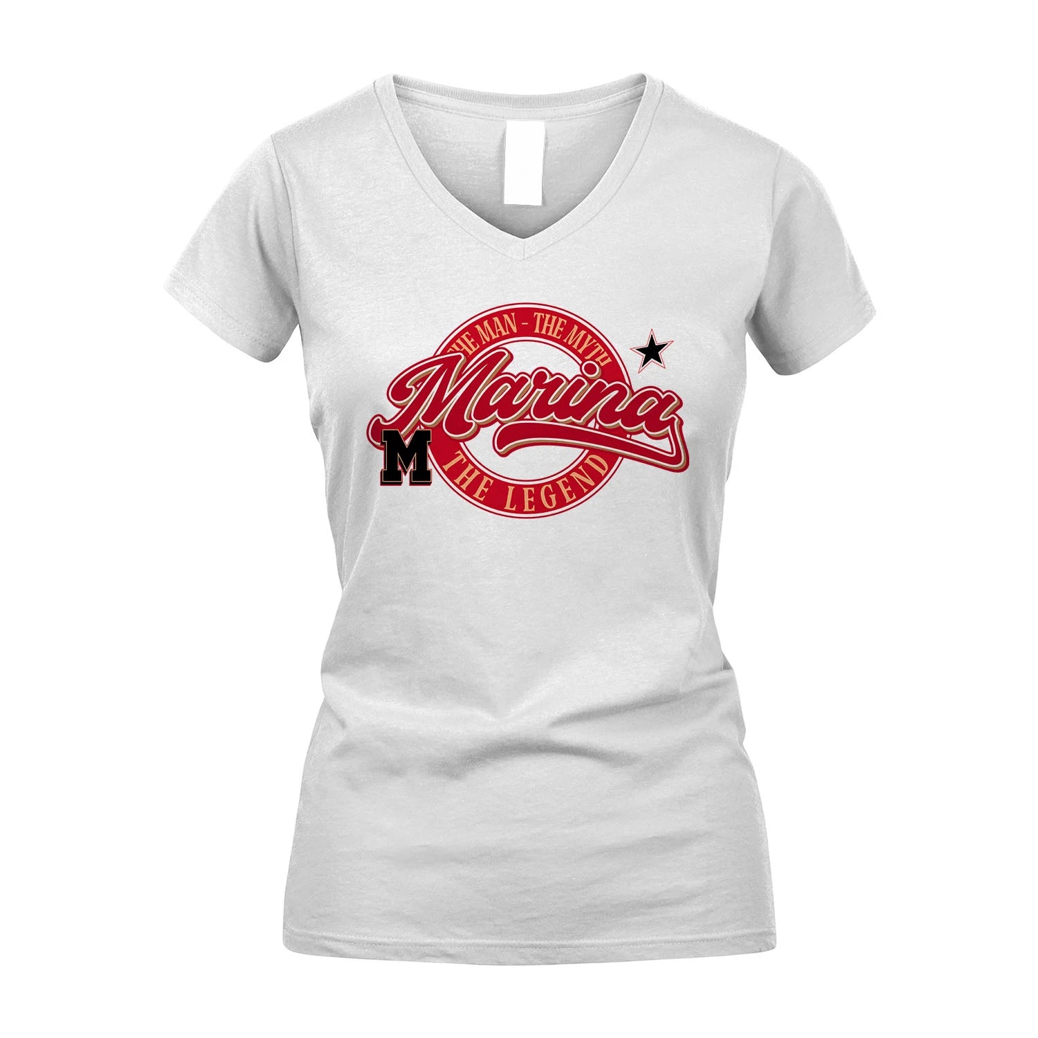 The Man The Myth The Legend Sporty Shirt MARINA M1-14