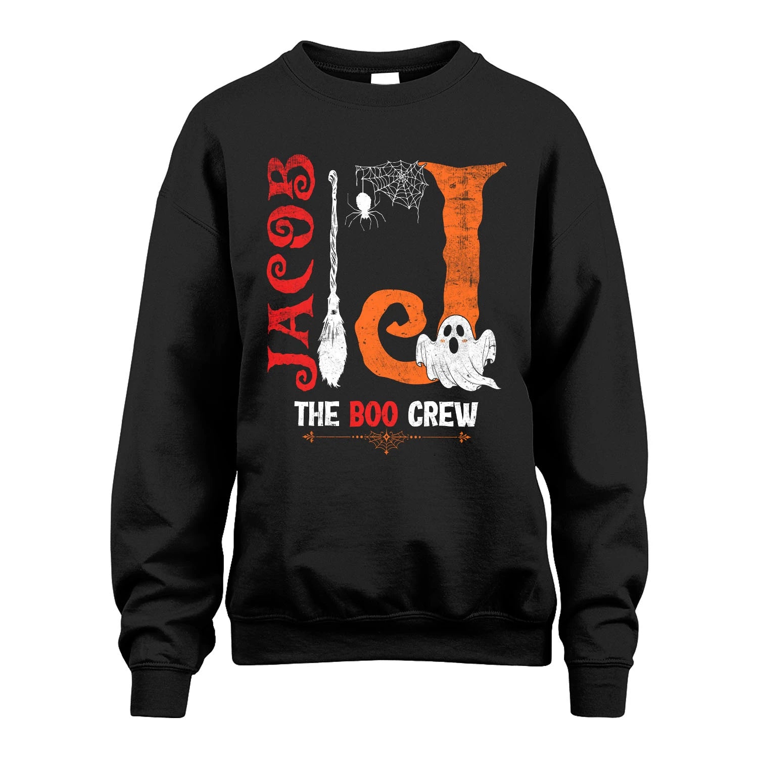 The Boo Crew Halloween With Your Name Shirt JACOB M1-23