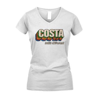 Your Name Built Different Retro Shirt COSTA M1-26