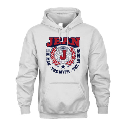 The Man The Myth The Legend Logo Shirt JEAN M1-30