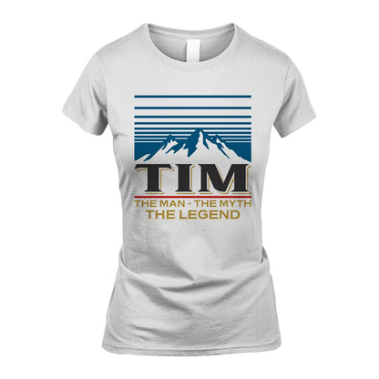 The Man The Myth The Legend Vintage Mountain Shirt TIM M1-19