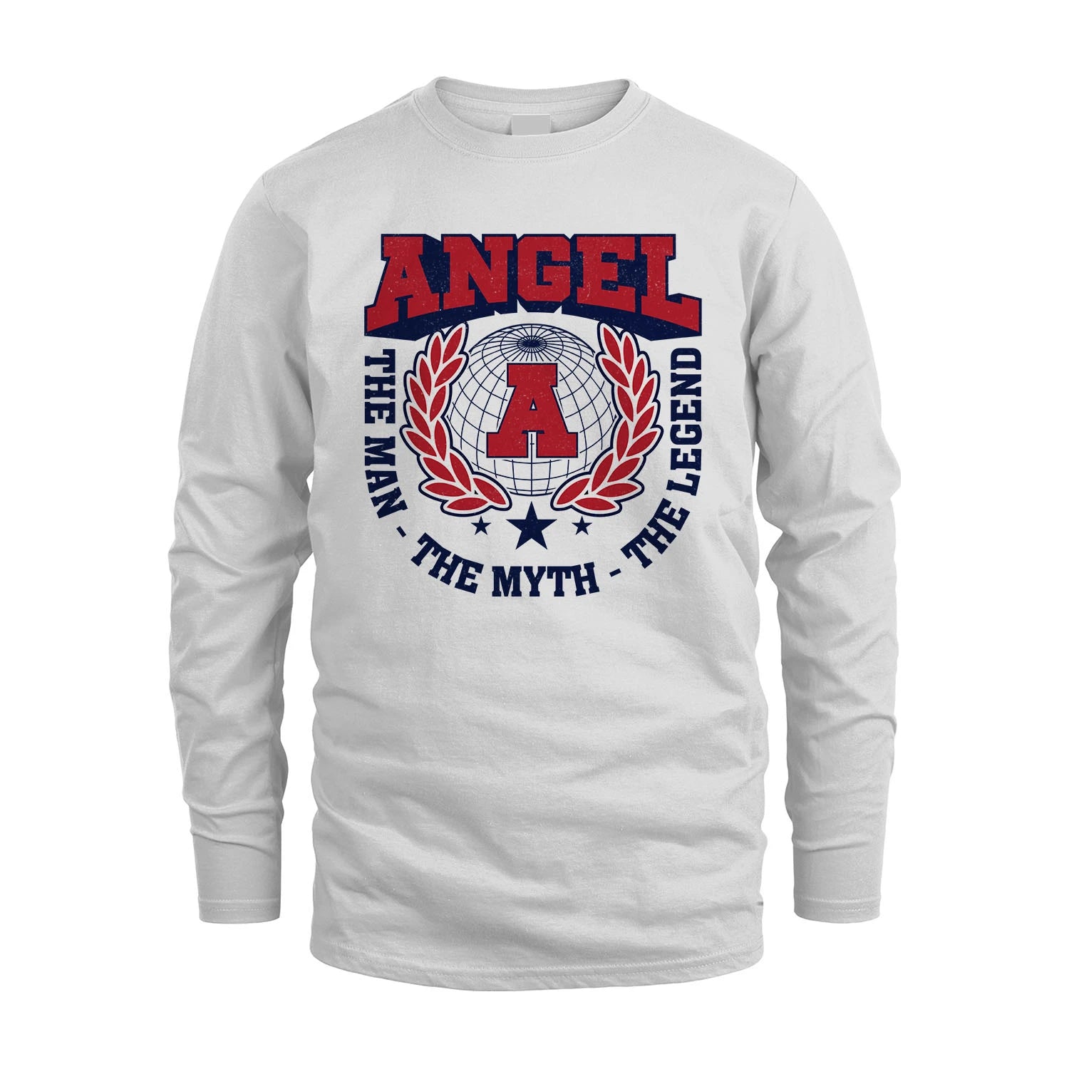 The Man The Myth The Legend Logo Shirt ANGEL M1-30
