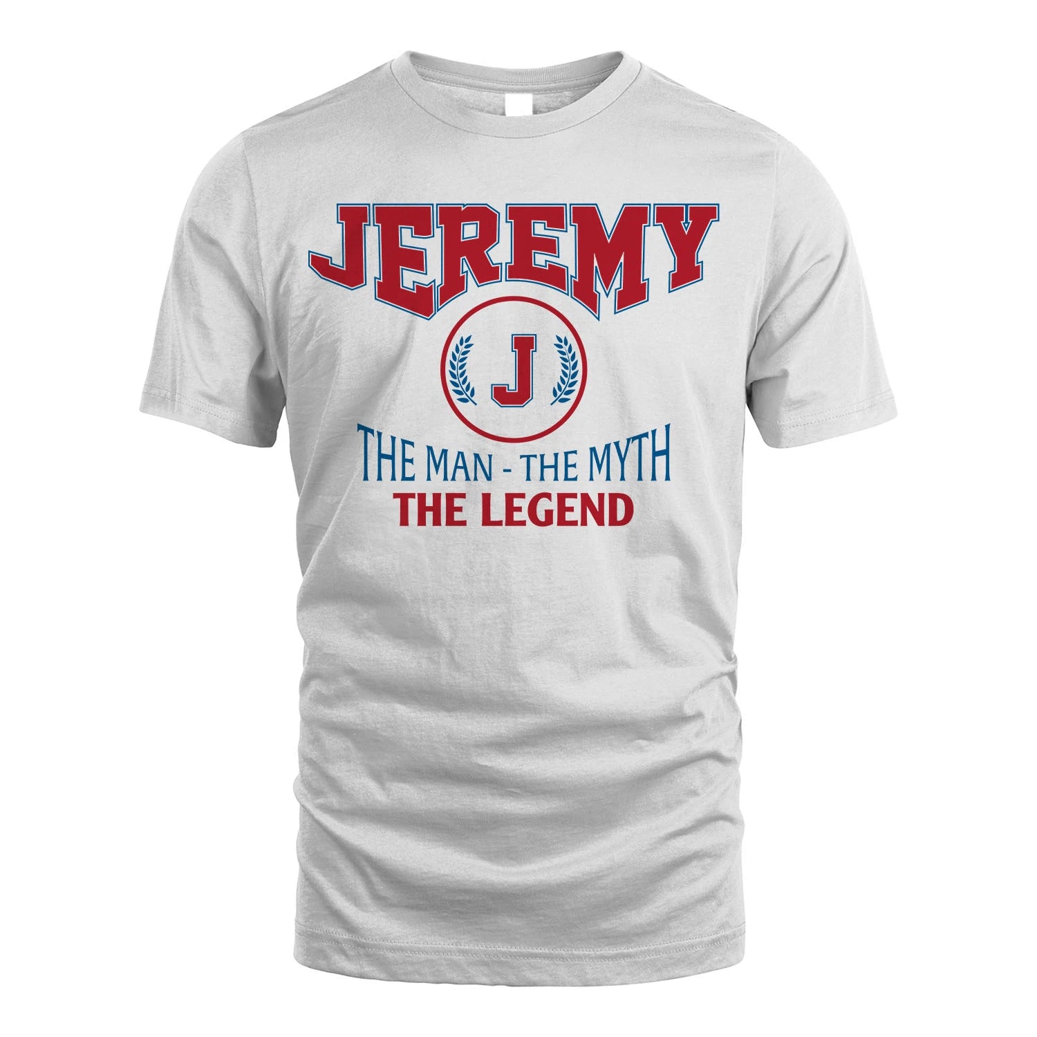 The Man The Myth The Legend Jet Style Shirt JEREMY M1-9