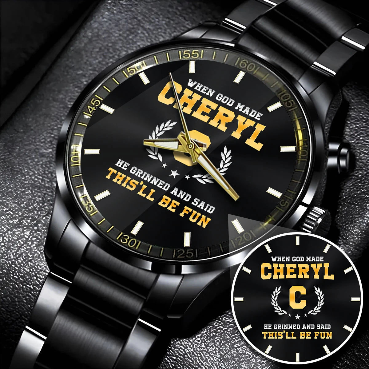 When God Made He Grinned And Said This'll Be Fun Watch CHERYL M1-W7
