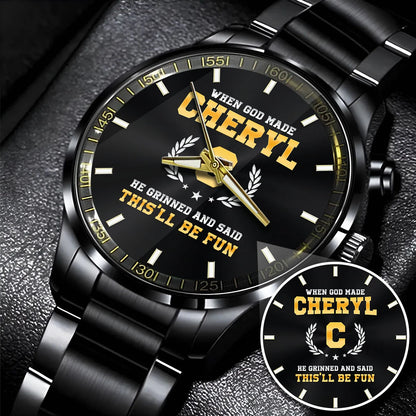 When God Made He Grinned And Said This'll Be Fun Watch CHERYL M1-W7