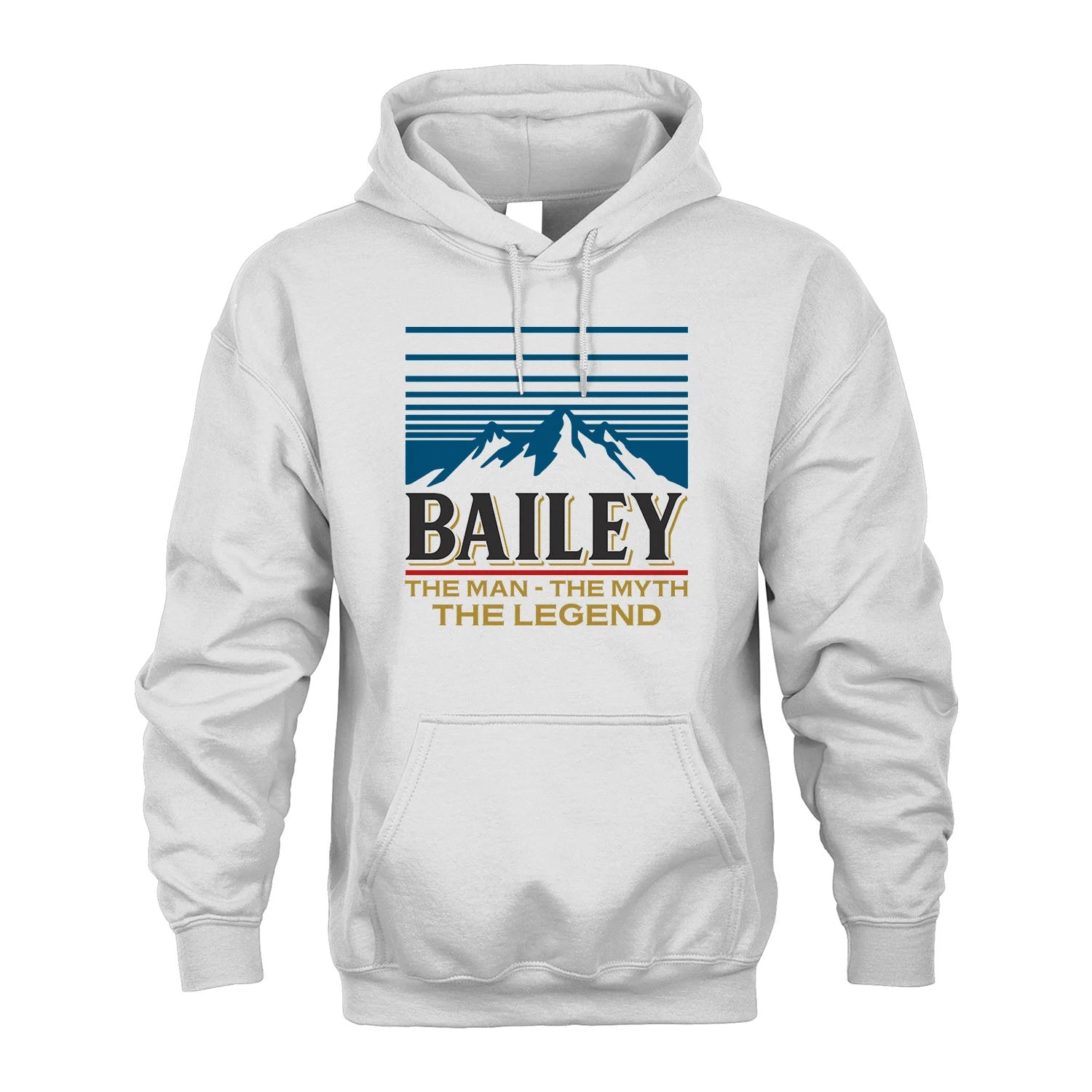 The Man The Myth The Legend Vintage Mountain Shirt BAILEY M1-19