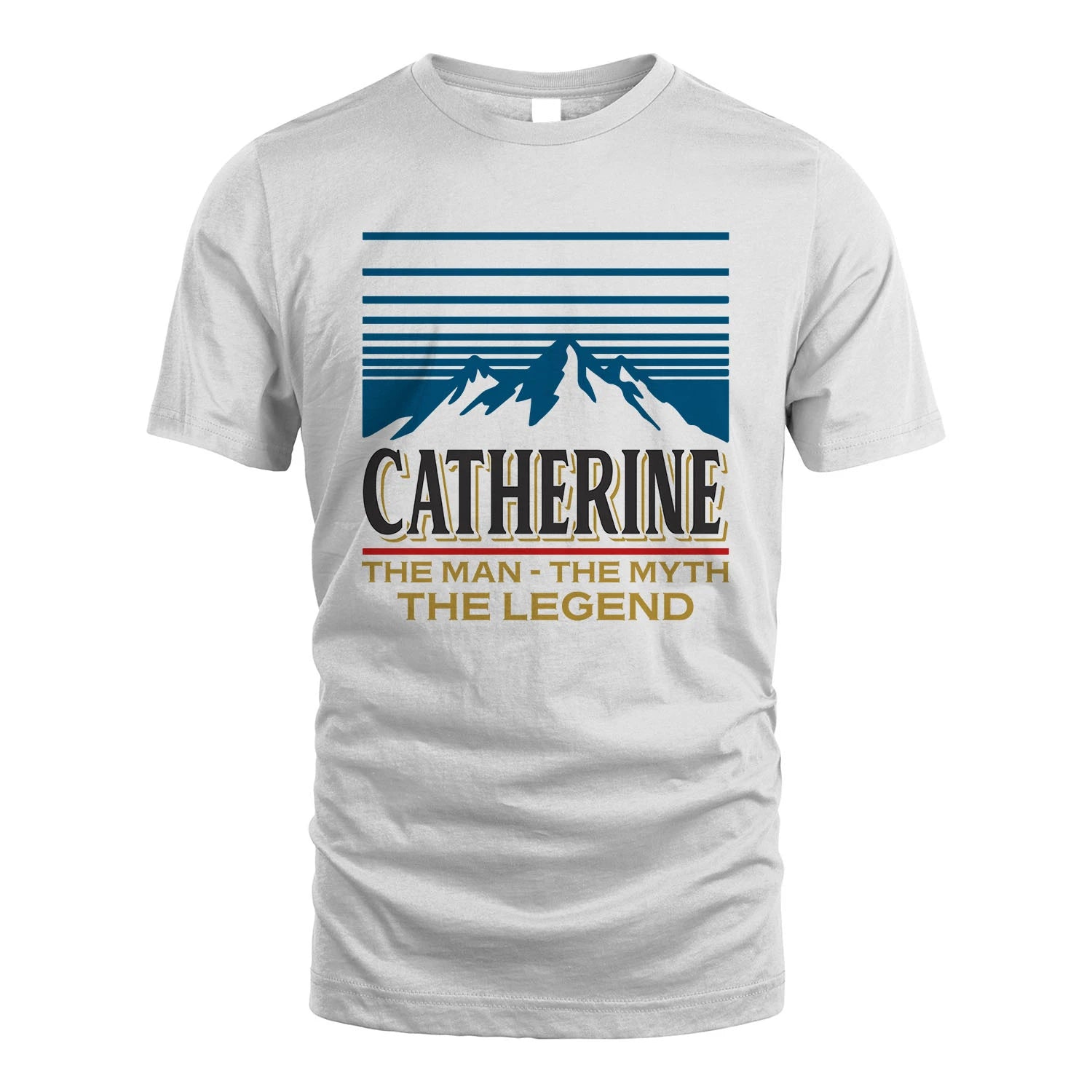 The Man The Myth The Legend Vintage Mountain Shirt CATHERINE M1-19