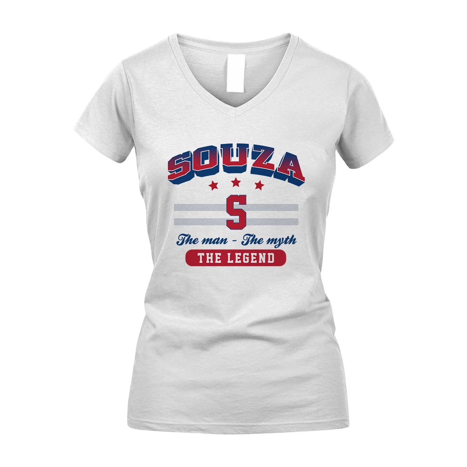 The Man The Myth The Legend With Your Name Shirt SOUZA M1-35
