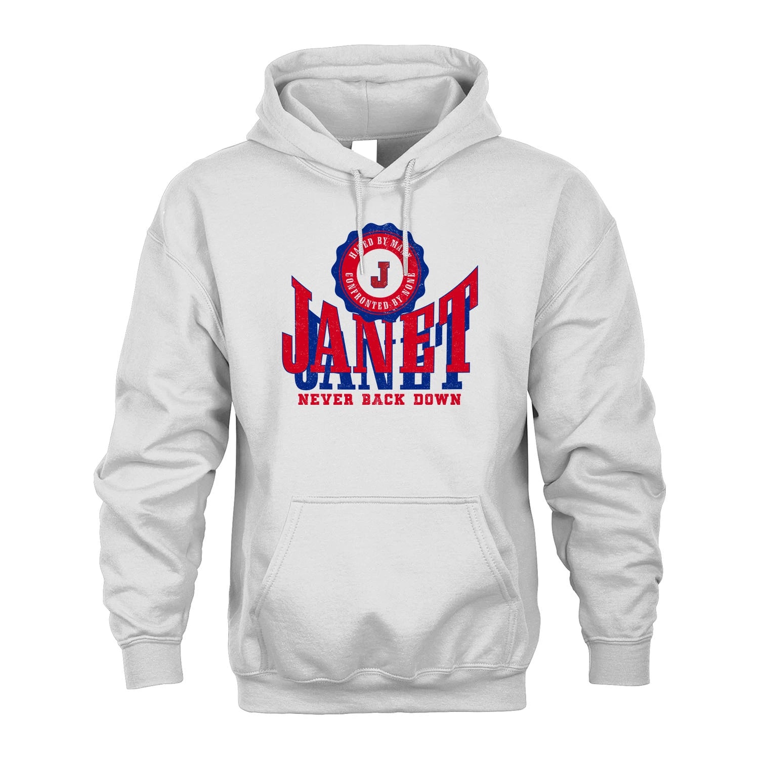 Your Name Never Back Down Shirt JANET M1-33