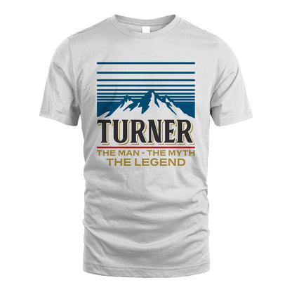 The Man The Myth The Legend Vintage Mountain Shirt TURNER M1-19