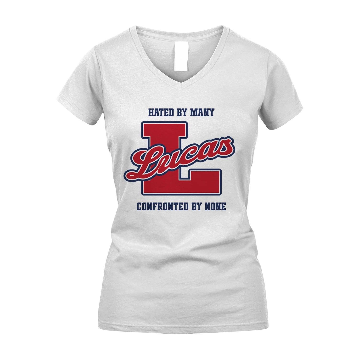 Hated By Many Confronted By None Personalized Name Shirt LUCAS M1-8