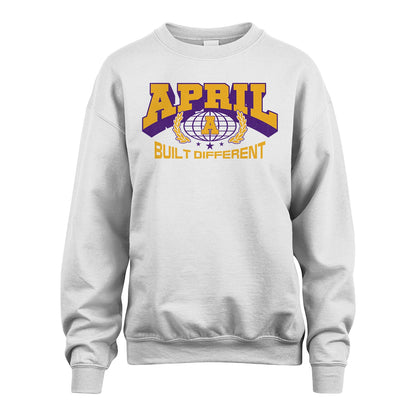 Your Name Built Different Sporty Shirt APRIL M1-32