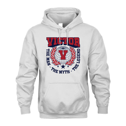 The Man The Myth The Legend Logo Shirt VICTOR M1-30